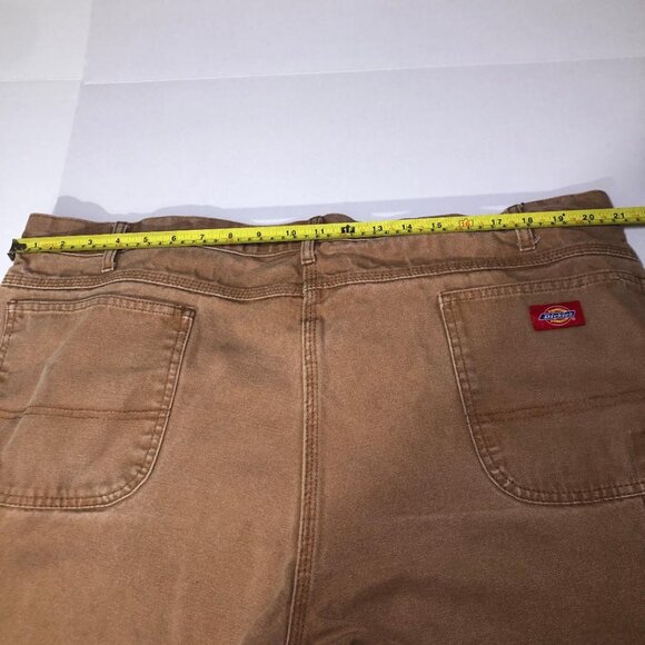 Dickies Brown Carpenter Relaxed Fit Pants Work Wear Size 44x30 - Picture 13 of 13